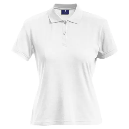 Ladies 165g Basic Promo Golfer - White